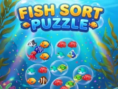 Fish Sort Puzzle — game online gratis