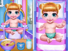 Princess New Born Twins Baby Care — free online game