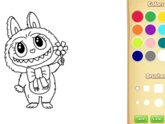 Labubu Doll Coloring Book for Kids — free online game