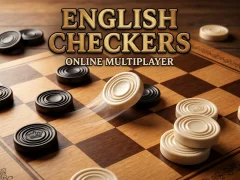 English Checkers Online Multiplayer — juego gratis online