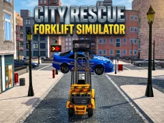 Mchezo City Rescue Forklift Simulator online
