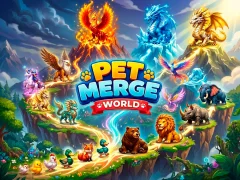 Pet Merge World — безплатна онлайн игра