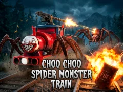 Игра Choo Choo Spider Monster Train онлайн