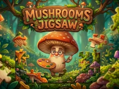 Mushrooms Jigsaw — online hra zdarma