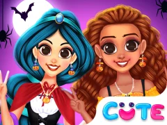 Princess Happy Halloween Party — free online game
