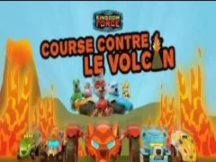 Kingdom Force Course contre le volcan — δωρεάν online παιχνίδι