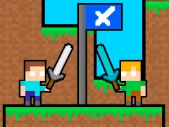 Friends Battle Swords Drawn — free online game