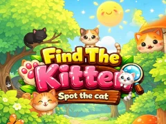 Find the Kitten Spot the Cat — free online game
