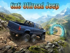 Trò chơi 6x6 Offroad Jeep trực tuyến
