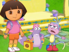 Гаме Dora The explorer Dora's First Day at School онлајн