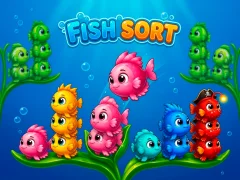 Fish Sort — online hra zdarma