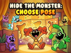 Jeu Hide the Monster: Choose Pose en ligne