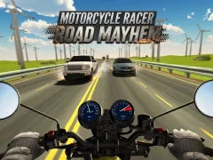 Motorcycle Racer: Road Mayhem — free online game