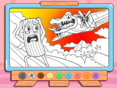 Coloring Book: Bombardino Crocodilo — free online game