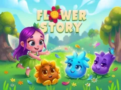 თამაში Flower Story Match ონლაინ