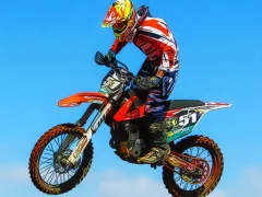 Flying Dirt Bike Stunts Puzzle — δωρεάν online παιχνίδι
