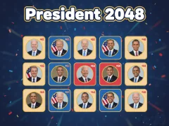 President 2048 — free online game