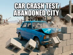 Car Crash Test Abandoned City — lojë online falas