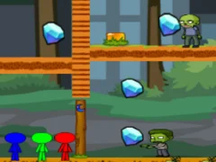 StickMan Bros Vs Zombies — free online game