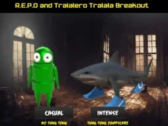 R.E.P.O and Tralalero Tralala Breakout — free online game