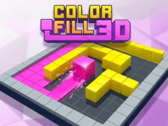 Color Fill 3D — бесплатна онлајн игра