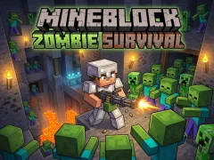 Mineblock Zombie Survival — free online game
