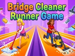Bridge Cleaner Runner Game — free online game