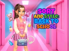 Sort and Style: Back to School — मुफ्त ऑनलाइन गेम