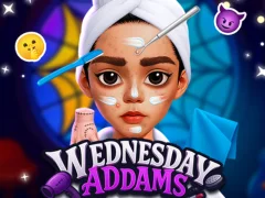 Wednesday Addams Beauty Salon — free online game