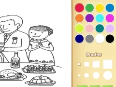 Wedding Coloring Book for Kids — free online game