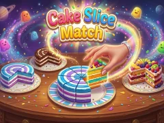 खेल Cake Slice Match ऑनलाइन