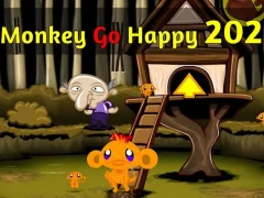 Monkey Go Happy Stage 202 — free online game
