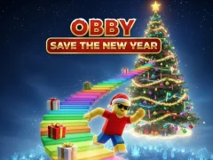 Obby Save the New Year — free online game