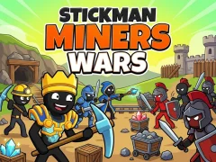 Jeu Stickman Miners Wars en ligne