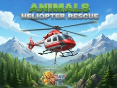 Animals Helicopter Rescue — free online game