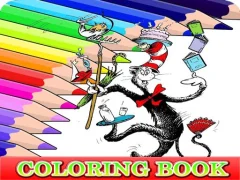 Coloring Book for Cat In The Hat — free online game