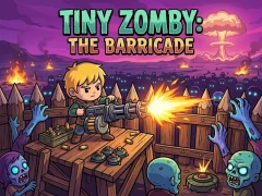 Tiny Zomby: The Barricade — brezplačna spletna igra