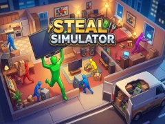 Гульня Steal Simulator онлайн