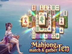 Игра Mahjong match & gather Ten онлайн