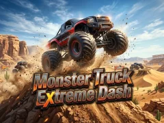 Logħba Monster Truck Extreme Dash onlajn