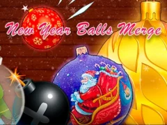 New Year Balls Merge — free online game