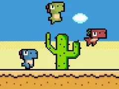 Pixel Dino Run — free online game