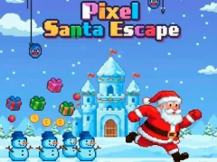 Pixel Santa Escape — free online game