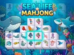 Sea life mahjong — free online game
