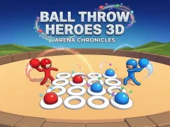 Ball Throw Heroes 3D — free online game