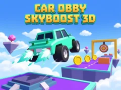 Car Obby Skyboost 3D – tasuta veebimäng