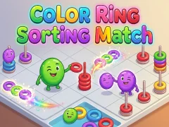 Color Ring Sorting Match — free online game
