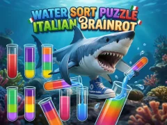 Water Sort Puzzle Italian Brainrot — free online game