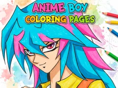 Anime Boy Coloring Pages — free online game