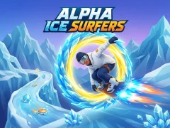 Jwèt Alpha Ice Surfers sou entènèt
